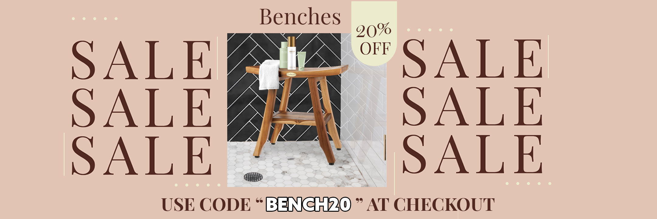 USE CODE "BENCH20" AT CHECKOUT FOR DISCOUNT!