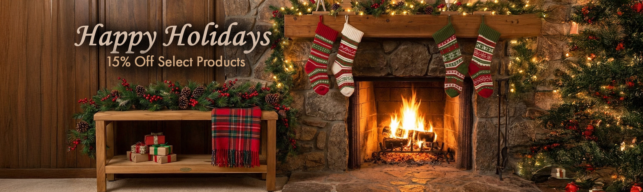 Holiday Sale - 15% off right in the cart! - No Code Needed!