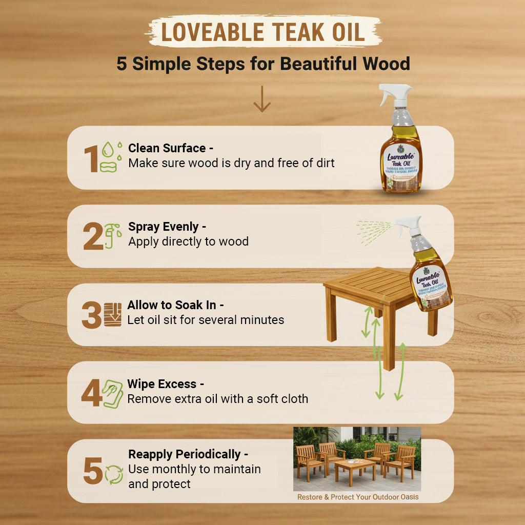 OPEN BOX, FULLY ASSEMBLED EcoDecors Serenity 18" Teak Wood Shower Bench | 2 Pack Teak Care Bundle