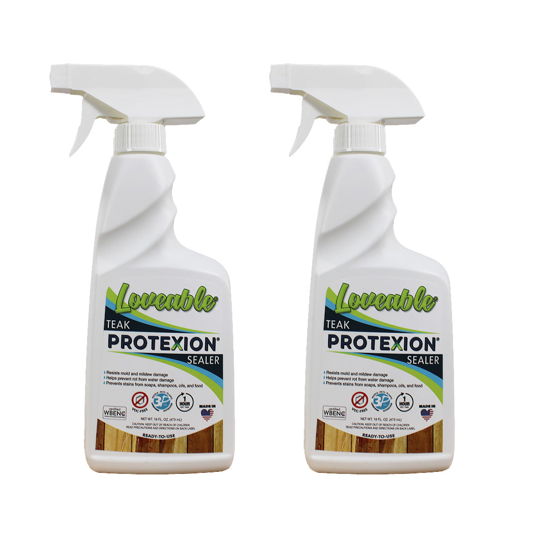 EcoDecors Loveable 16oz Teak Protexion Sealer Spray - 2 Pack