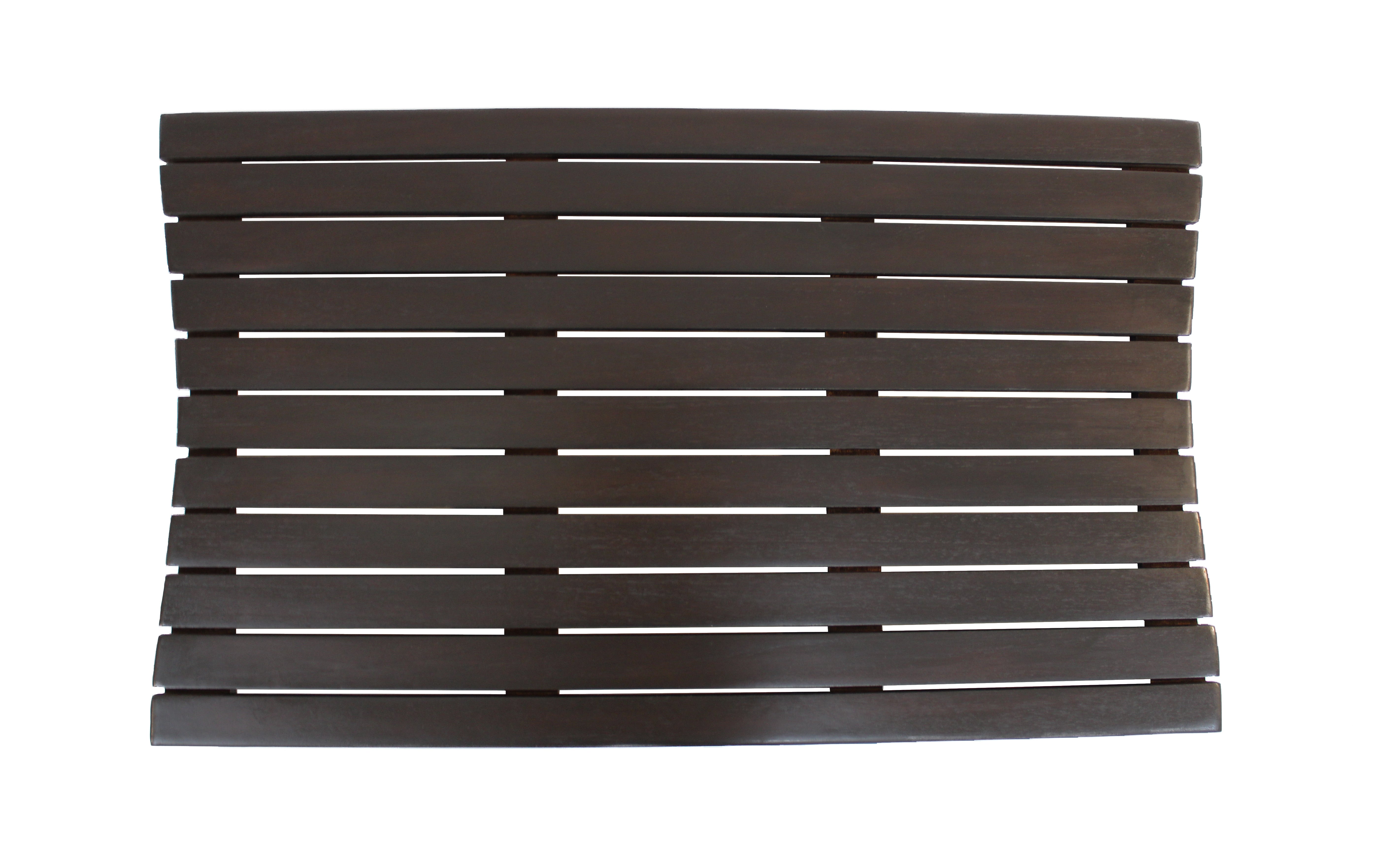 DecoTeak® Eleganto® 31”L Teak Floor Mat in Woodland Brown Finish