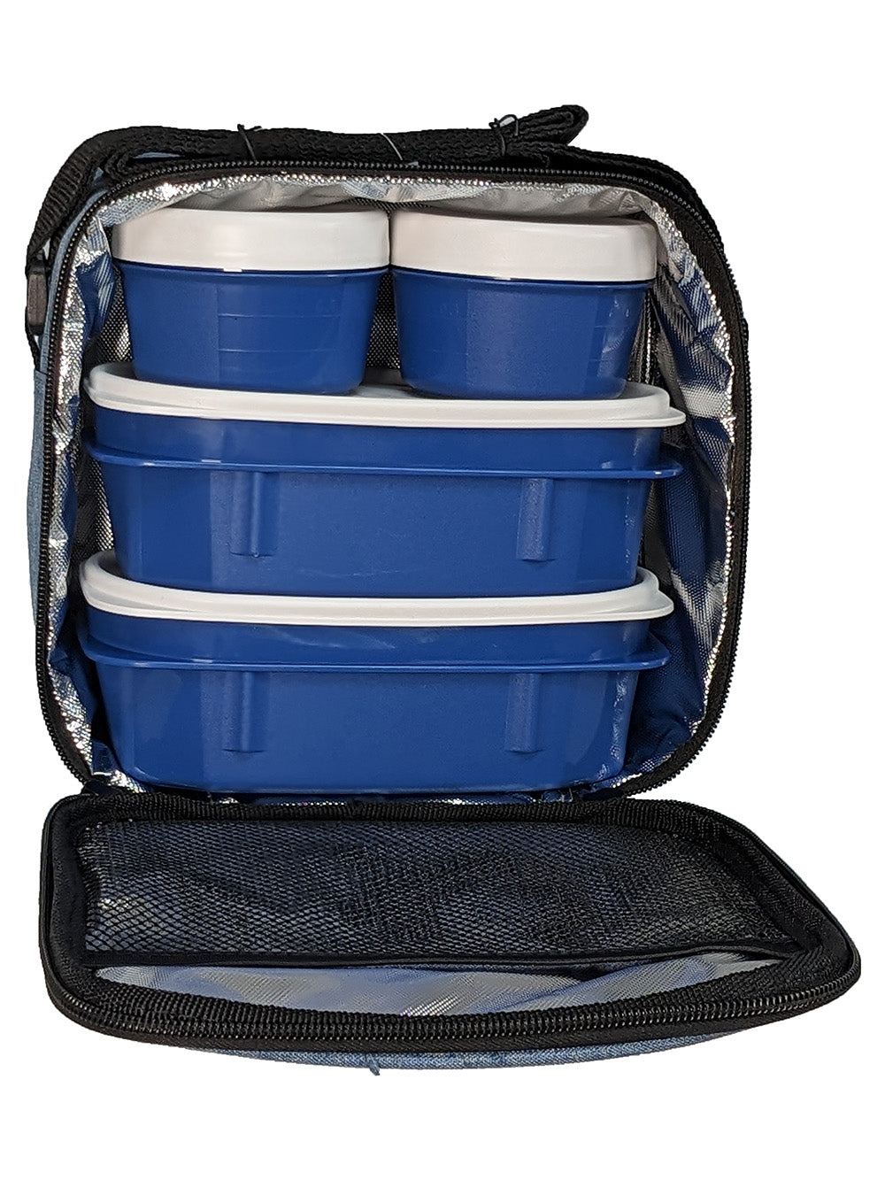 Tatay Blue Lunch Box | Fresh Look, Leak-Proof, BPA-Free