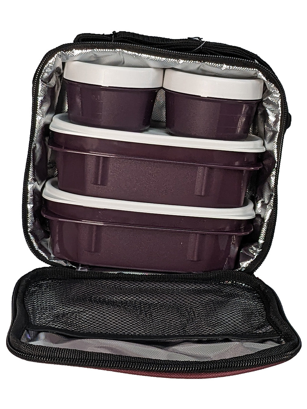 Tatay Burgundy Lunch Box | Leak-Proof, BPA-Free, Reusable