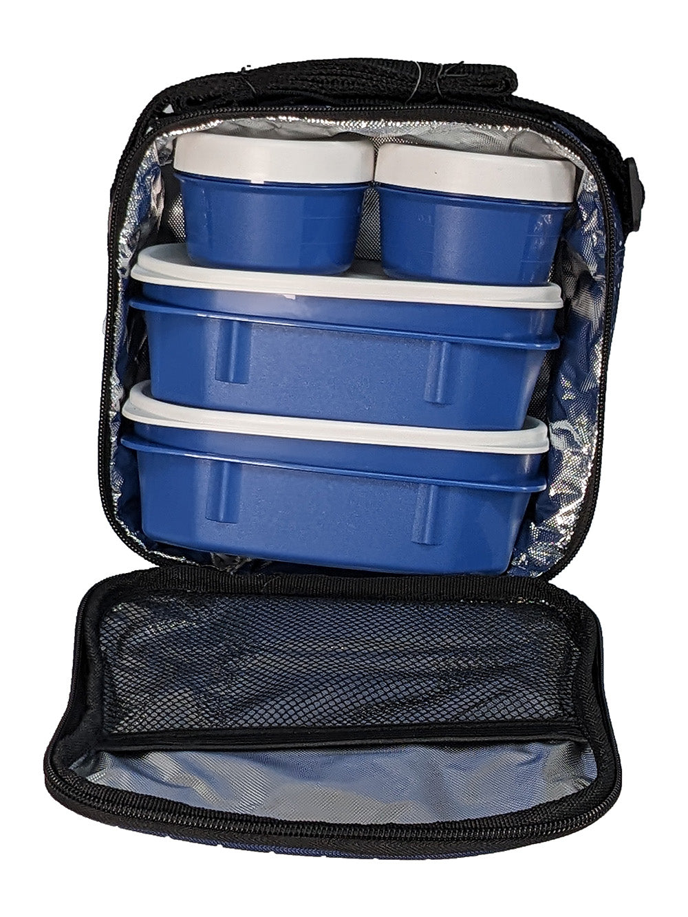 Tatay Polkadot Blue Lunch Box | Playful Design, Leak-Proof, BPA-Free