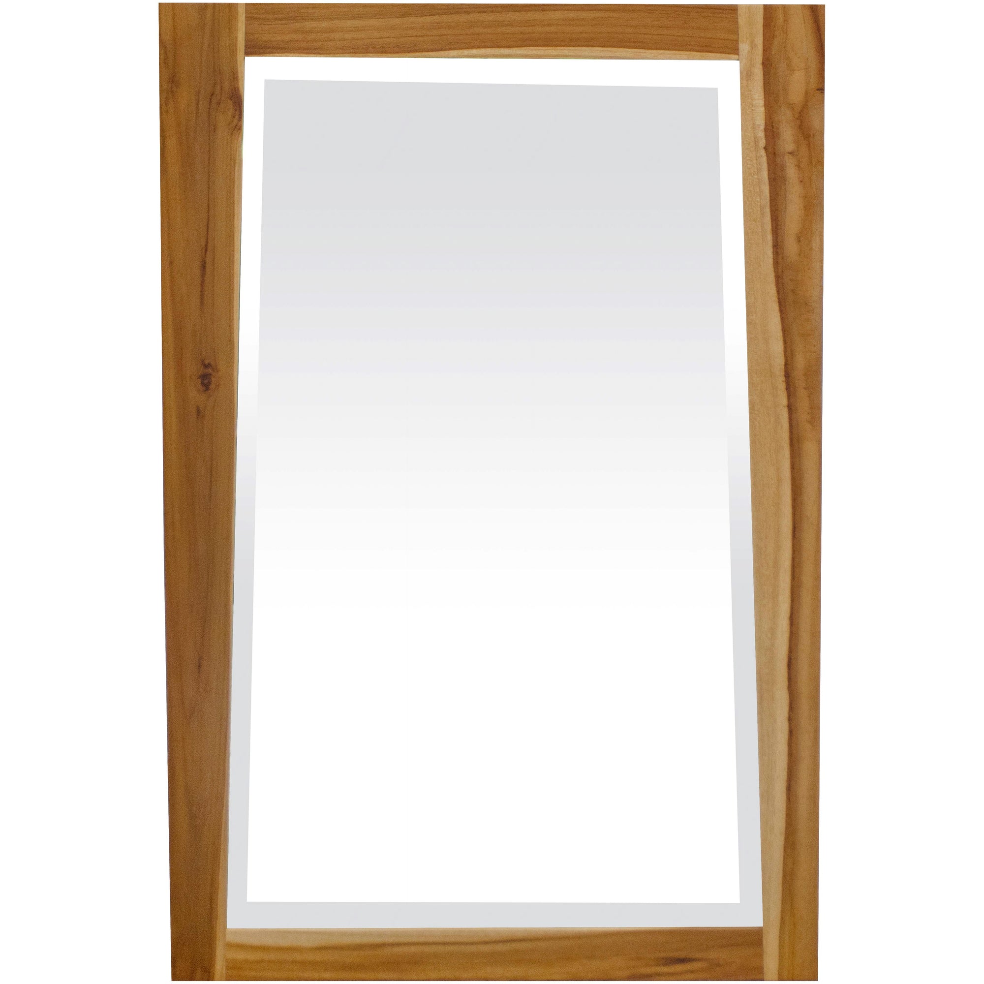Significado® 30" Teak Wood Bathroom Vanity - Signifiacado® 12”L Modular Compact Side Vanity with Shelves - Significado® 24" x 35" Teak Wood Wall Mirror
