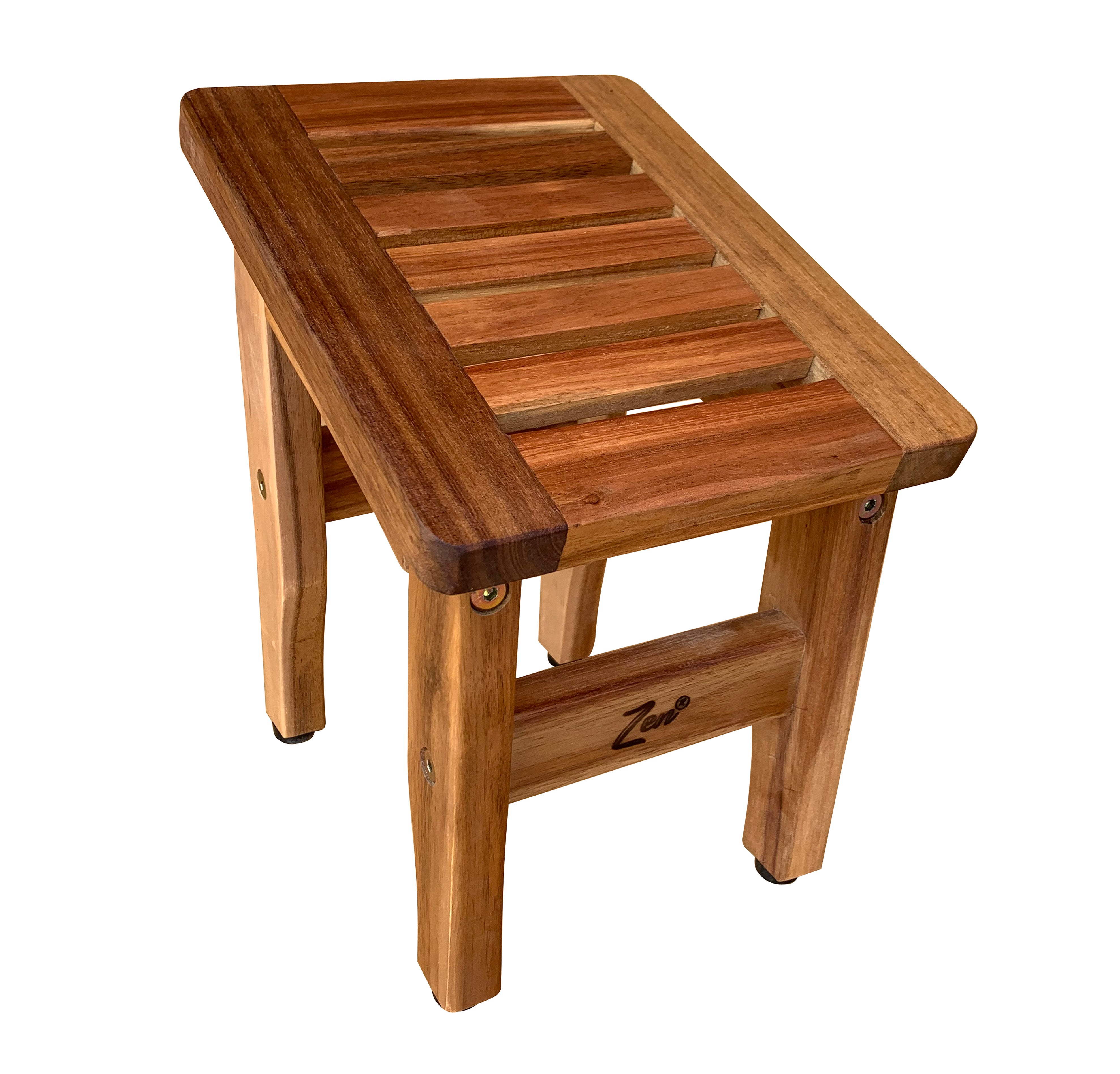 Zen® Acacia Wood Compact Shaving Foot Stool