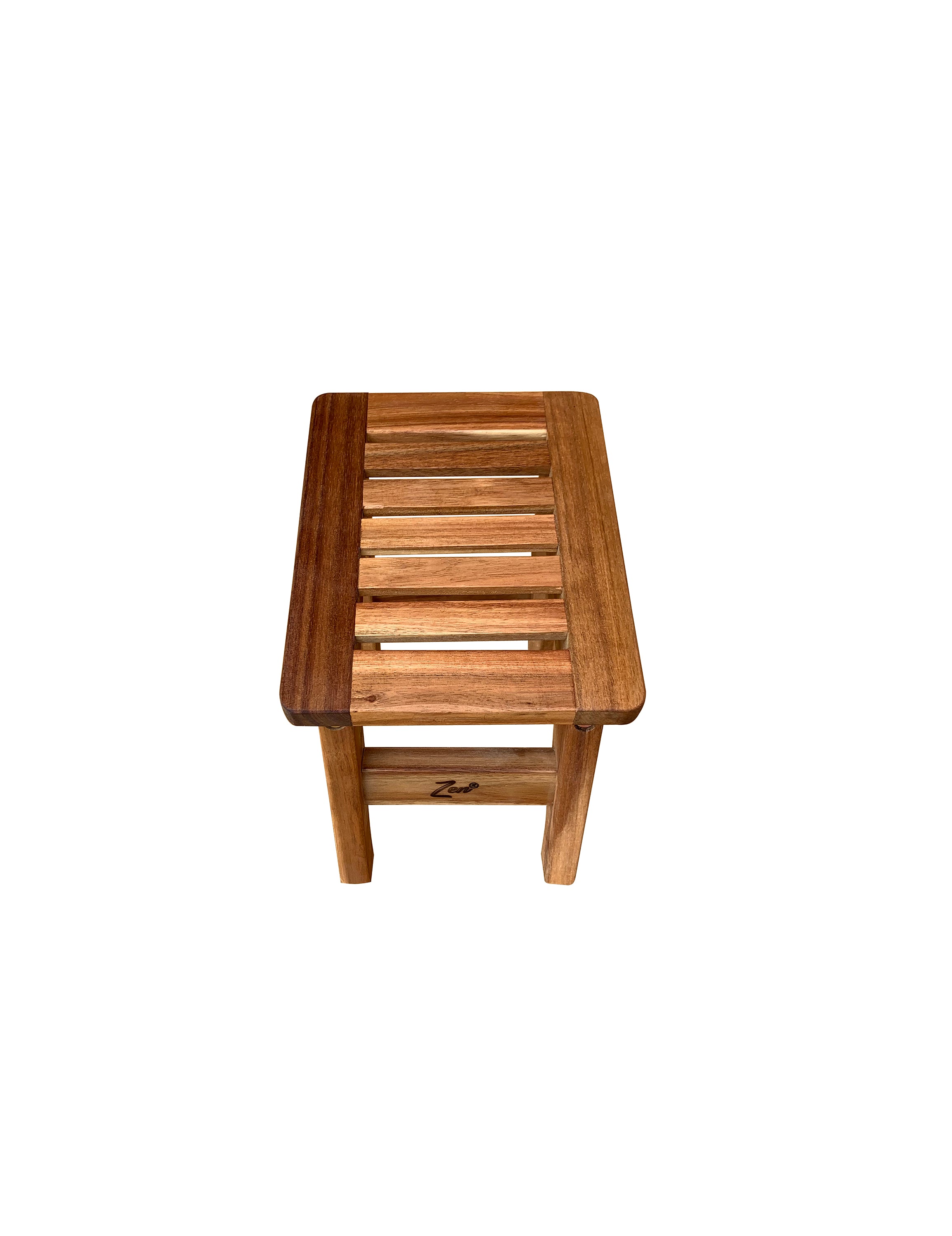 Zen® Acacia Wood Compact Shaving Foot Stool