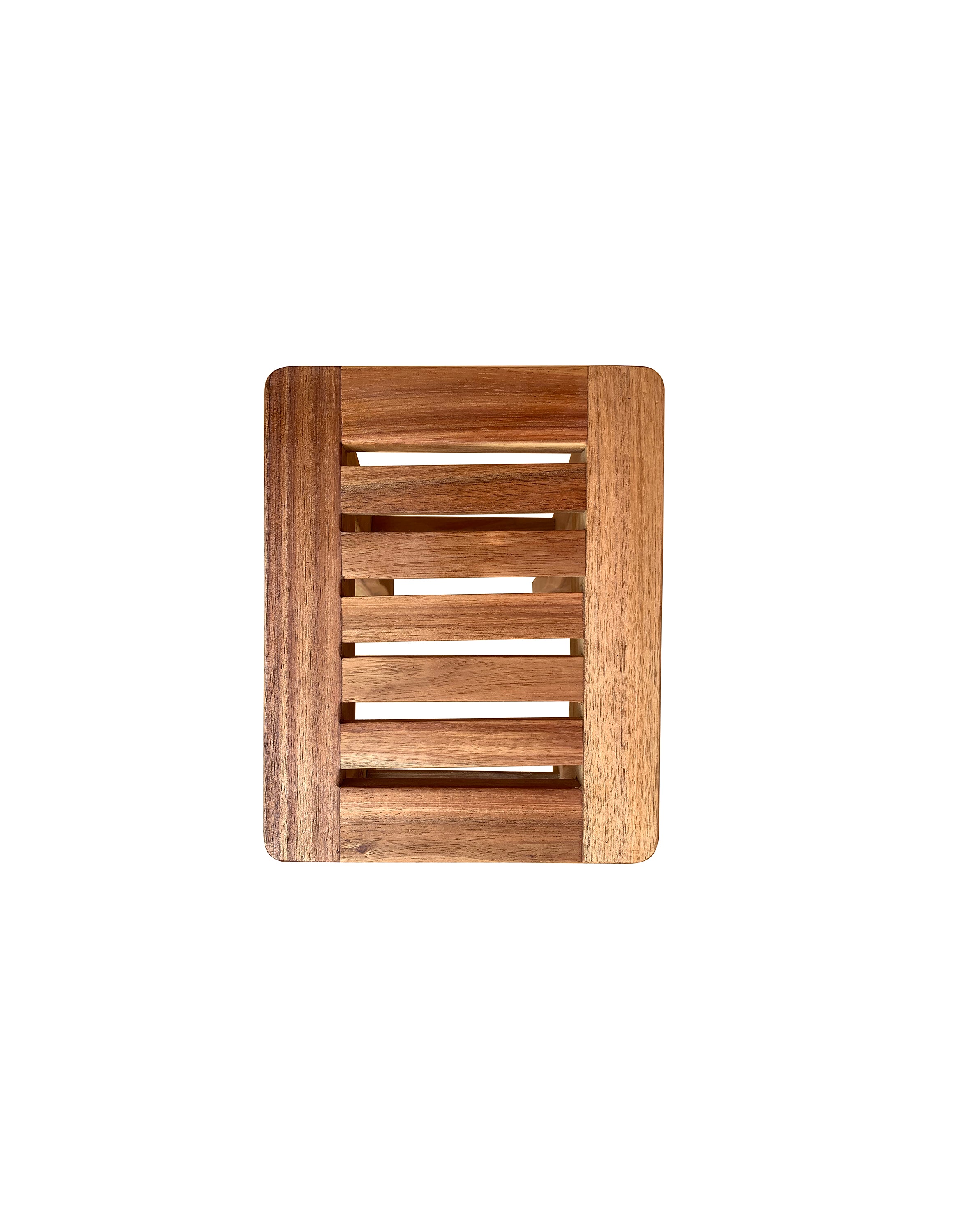 Zen® Acacia Wood Compact Shaving Foot Stool