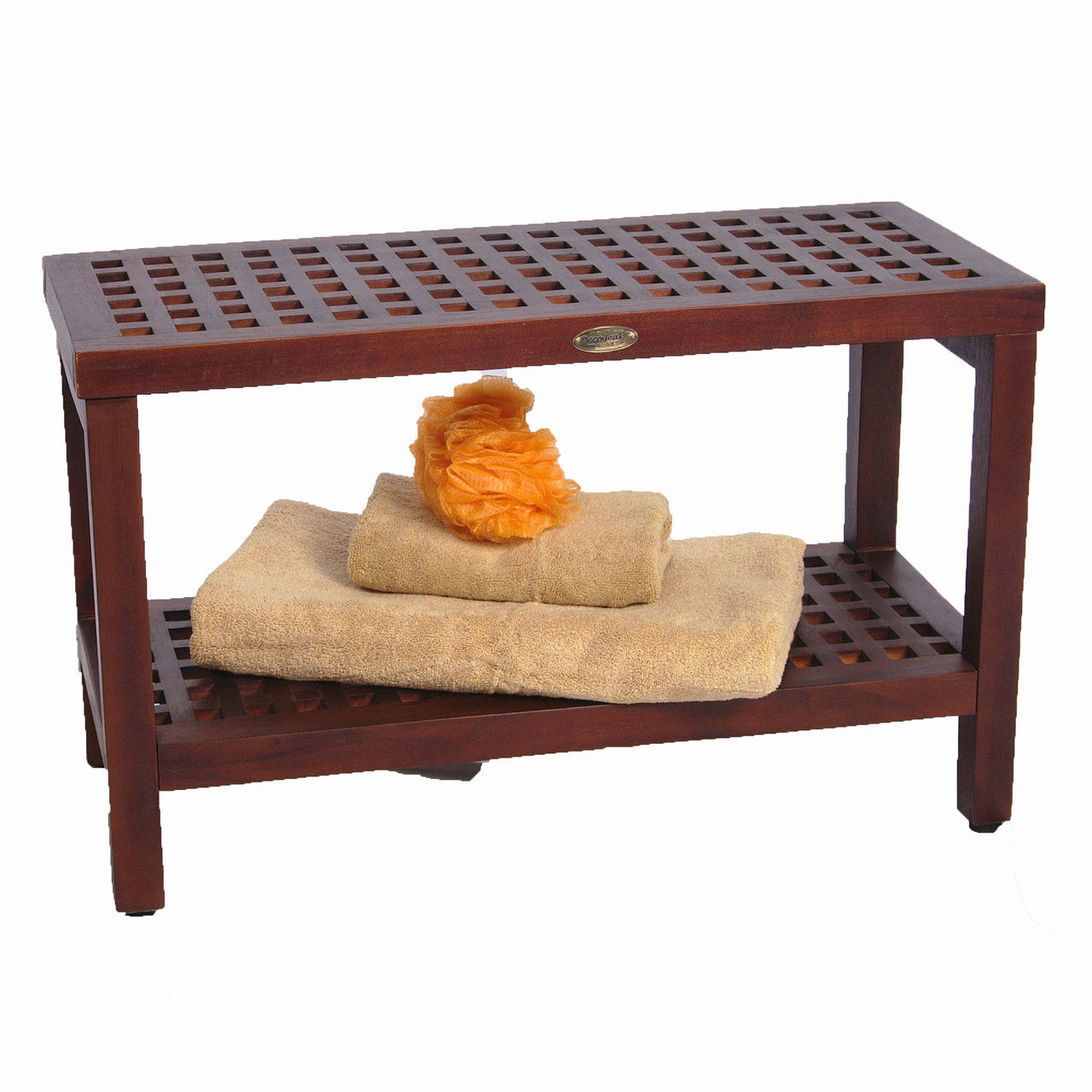 teak espalier shower bench 30" DT158