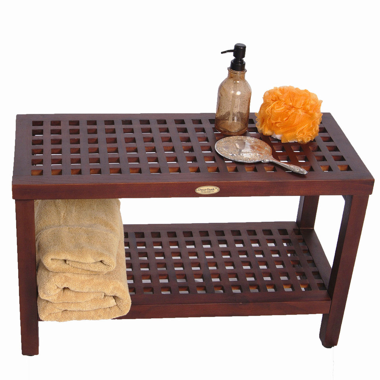 decoteak espalier shower bench 30" DT158
