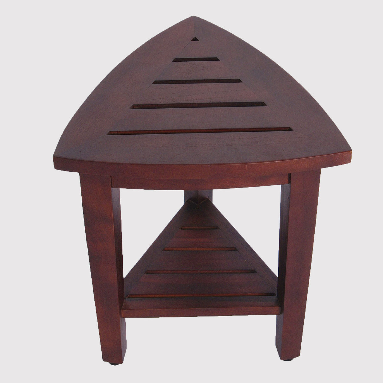 Decoteak corner shower stool DT163