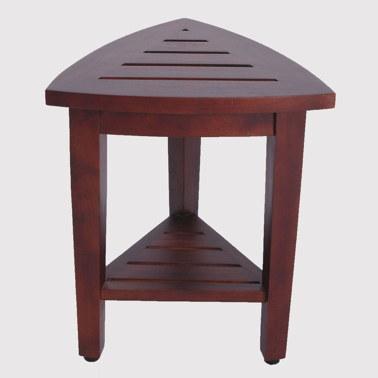 Decoteak corner shower stool DT163