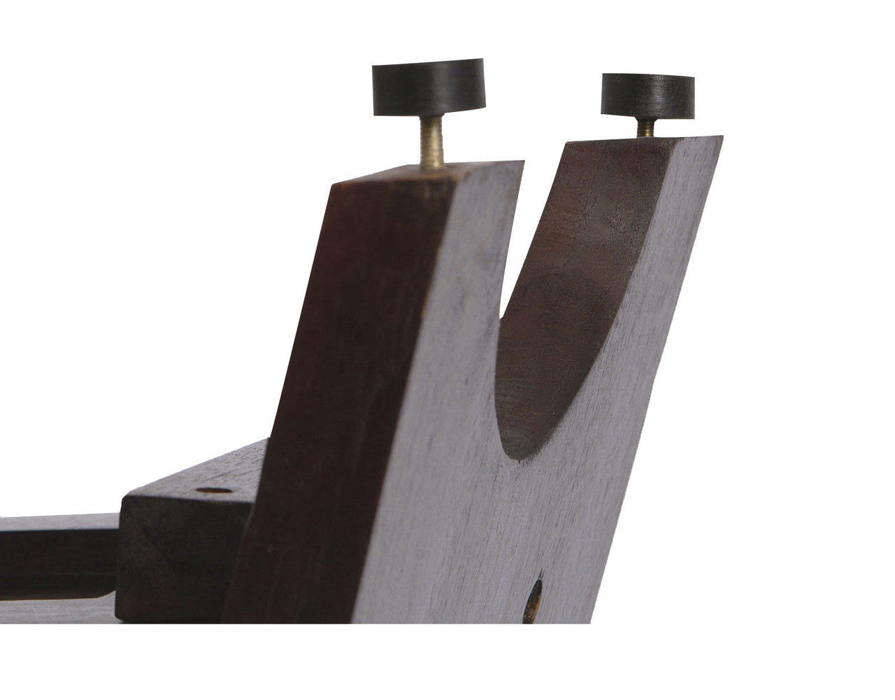 DecoTeak® Serenity® 24" Teak Wood Shower Bench with Shelf in Woodland Brown Finish