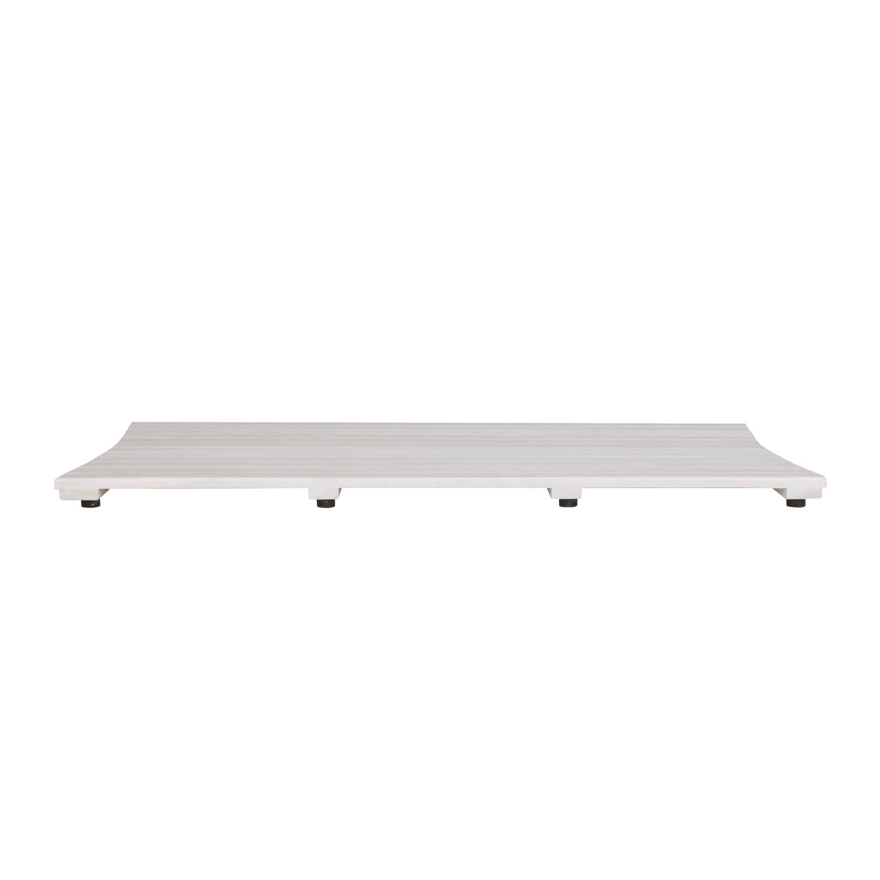 CoastalVogue® Eleganto® 40” Floor Mat in a White Driftwood Finish