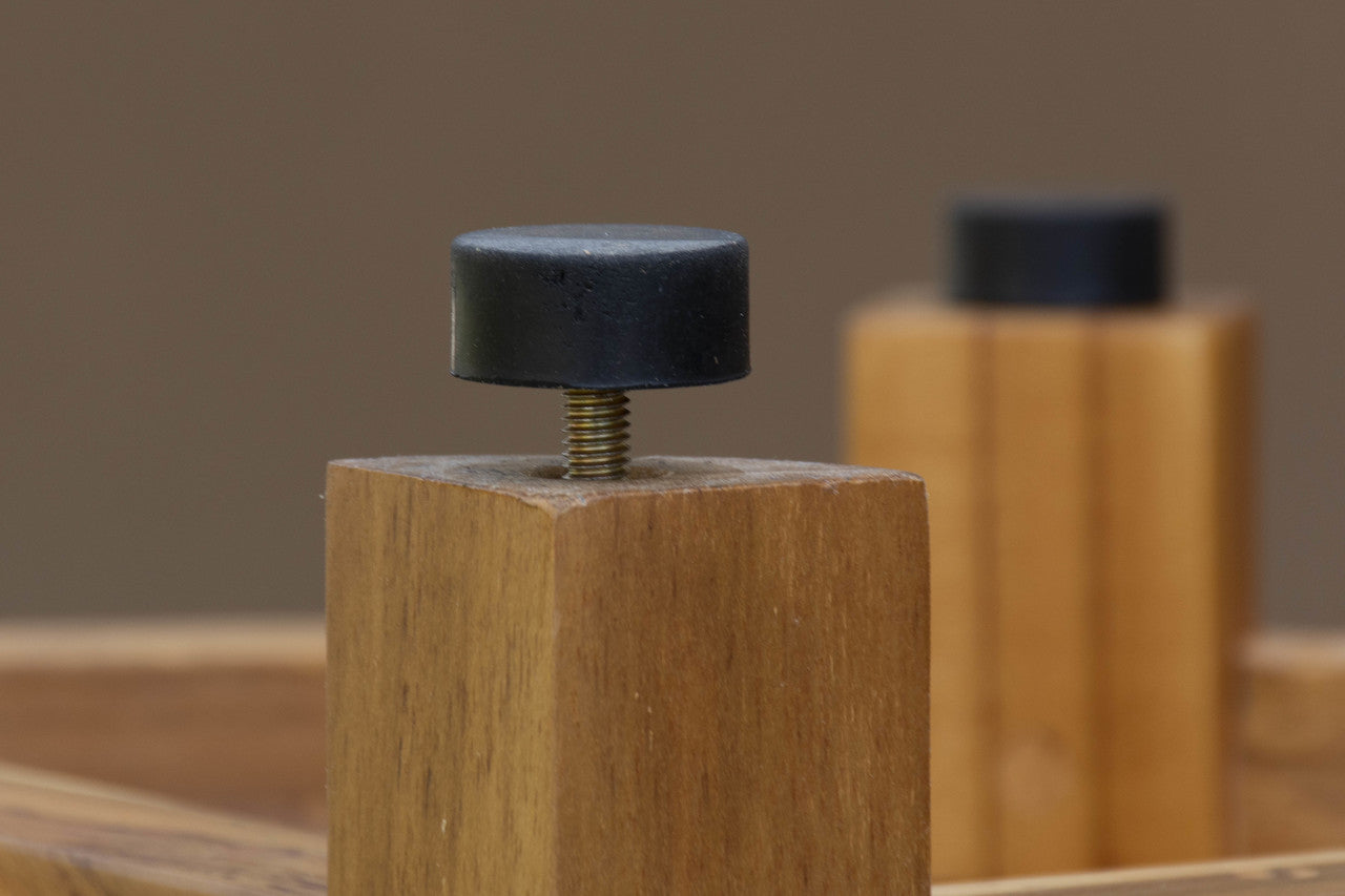 EcoDecors® SnazzyCorner® 32" Teak Wood 3-Tier Corner Shelf in EarthyTeak Finish