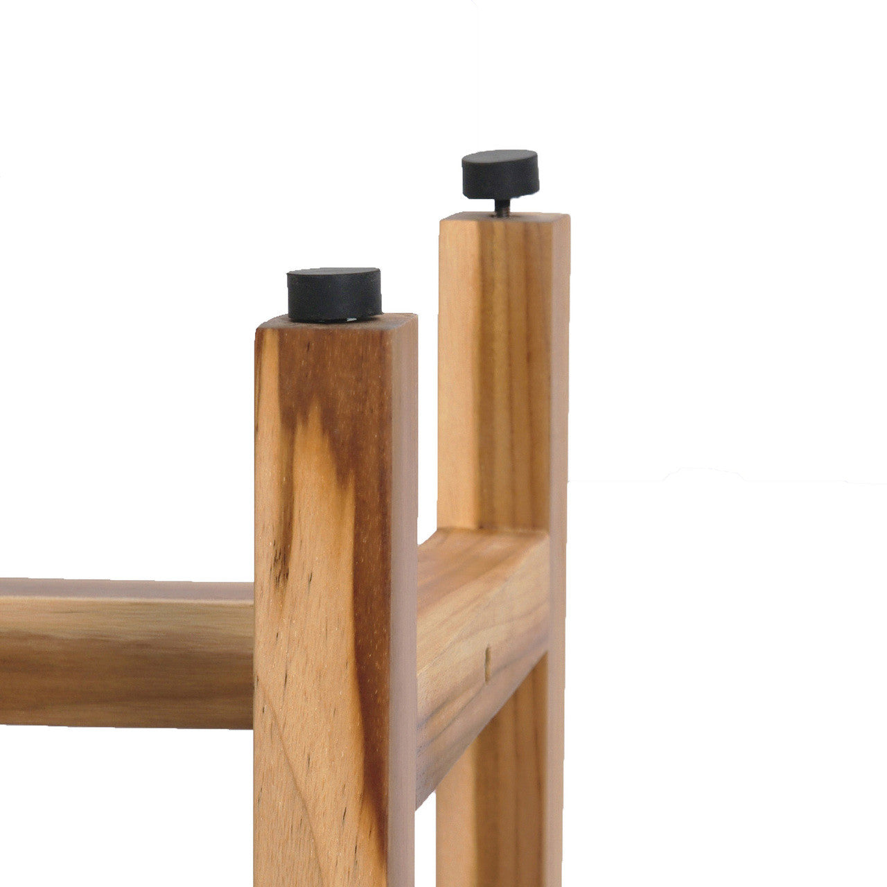 EcoDecors® Eleganto® 24" Teak Wood Shower Bench in EarthyTeak Finish