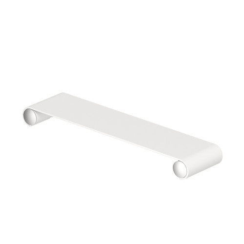 White 10" Floating Shower and Bathroom Shelf