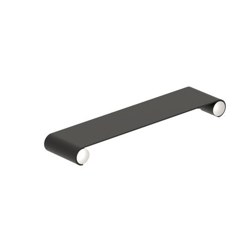 Black 10" Floating Shower and Bathroom Shelf