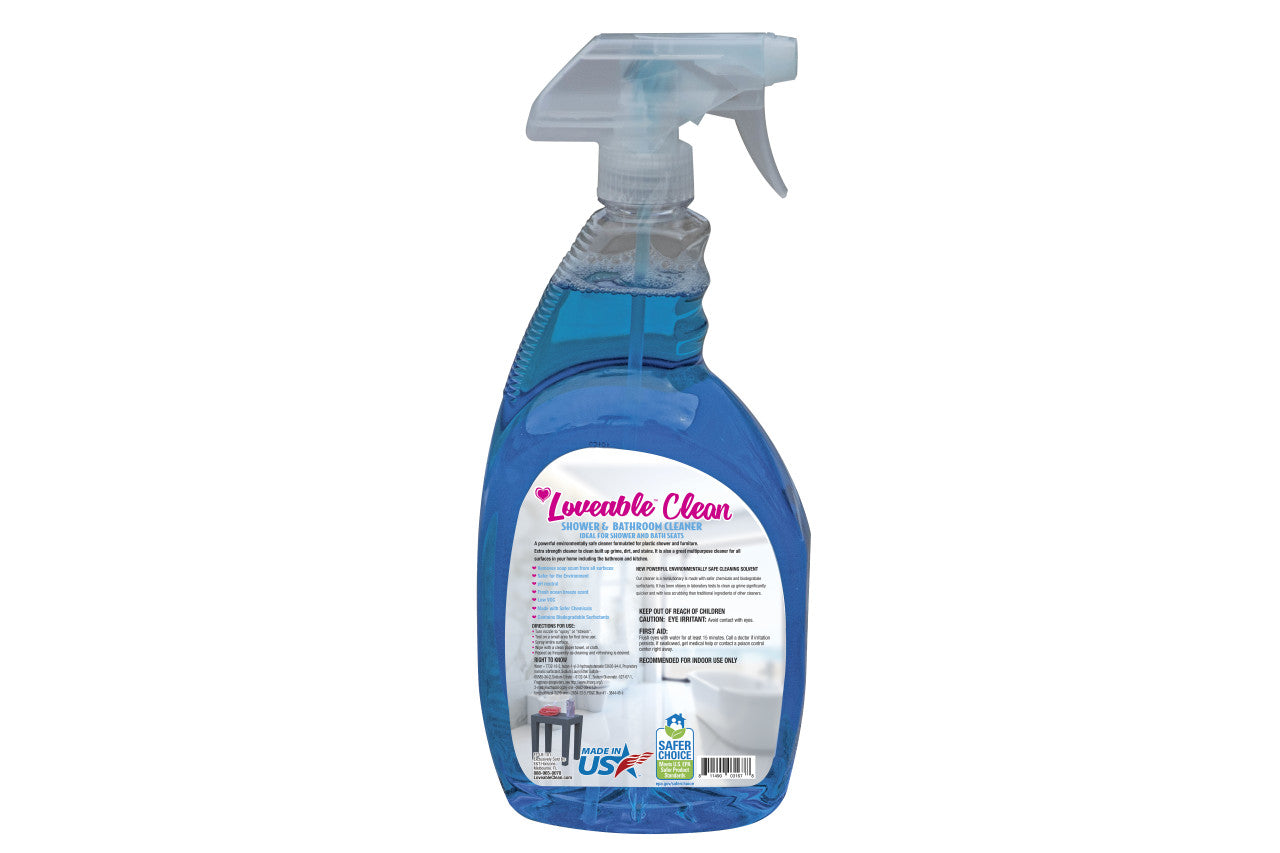 Loveable® Plastic and Shower Furniture Cleaner in 32 oz. Spray Bottle