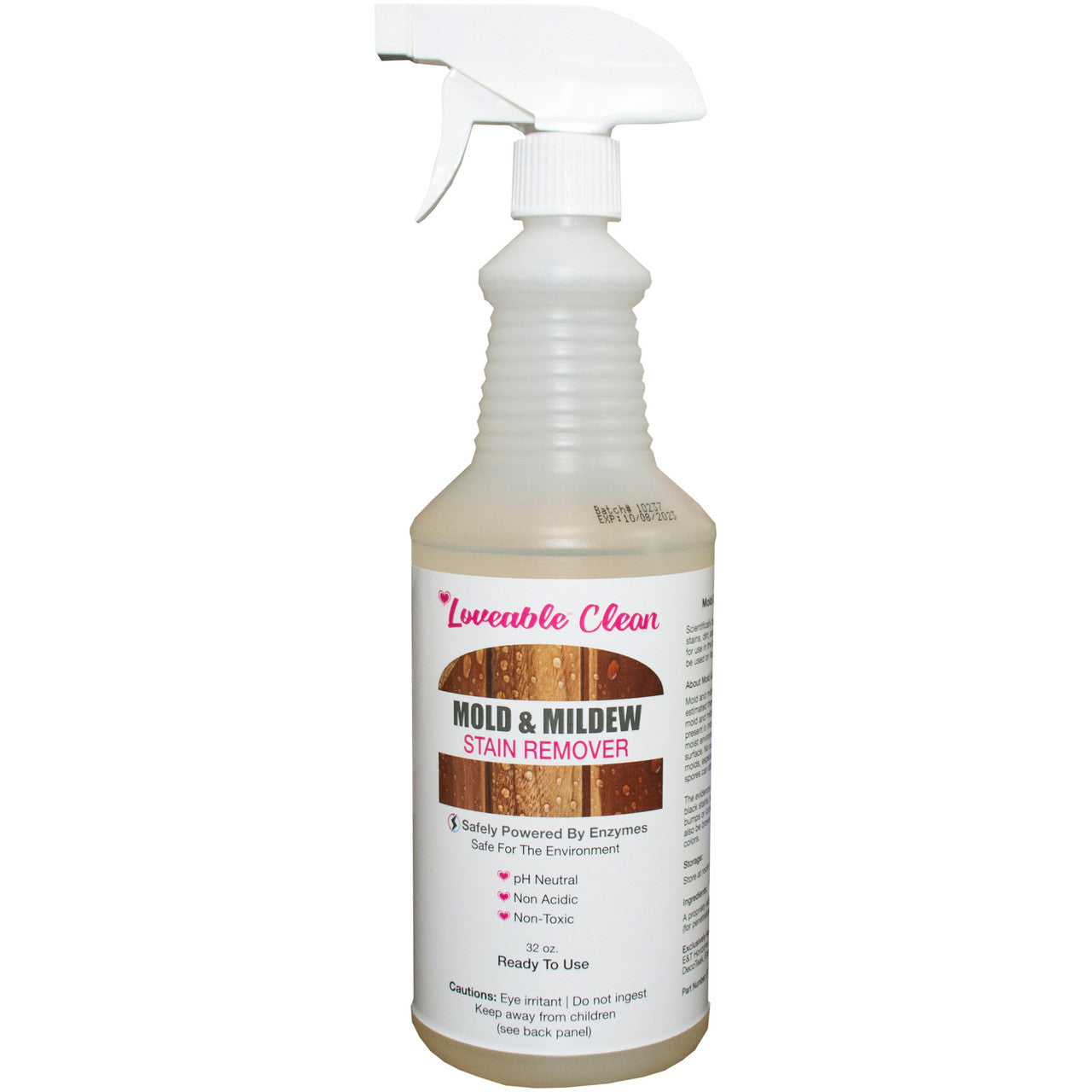 Loveable® Mold Stain Remover for Teak and Hardwoods 32oz Bottle