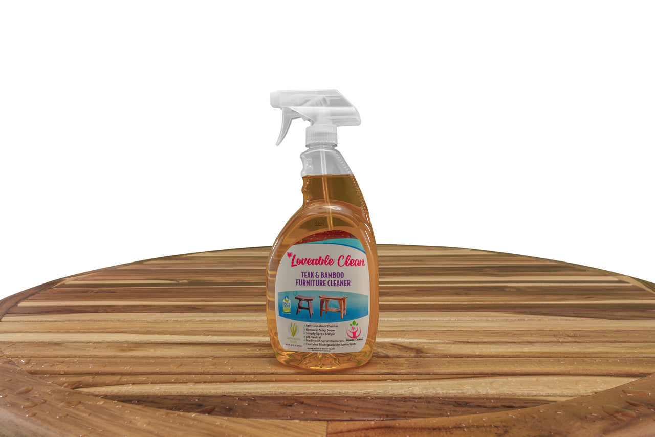 Loveable® Teak and Bamboo Furniture Cleaner in 32 oz. Spray Bottle