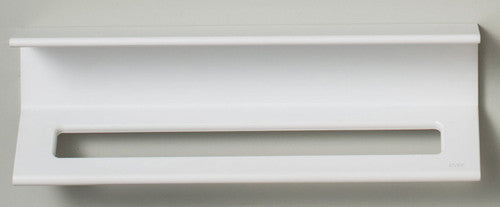 Duality™ White Hybrid™ Floating Shelf With Towel Holder & Grab Bar