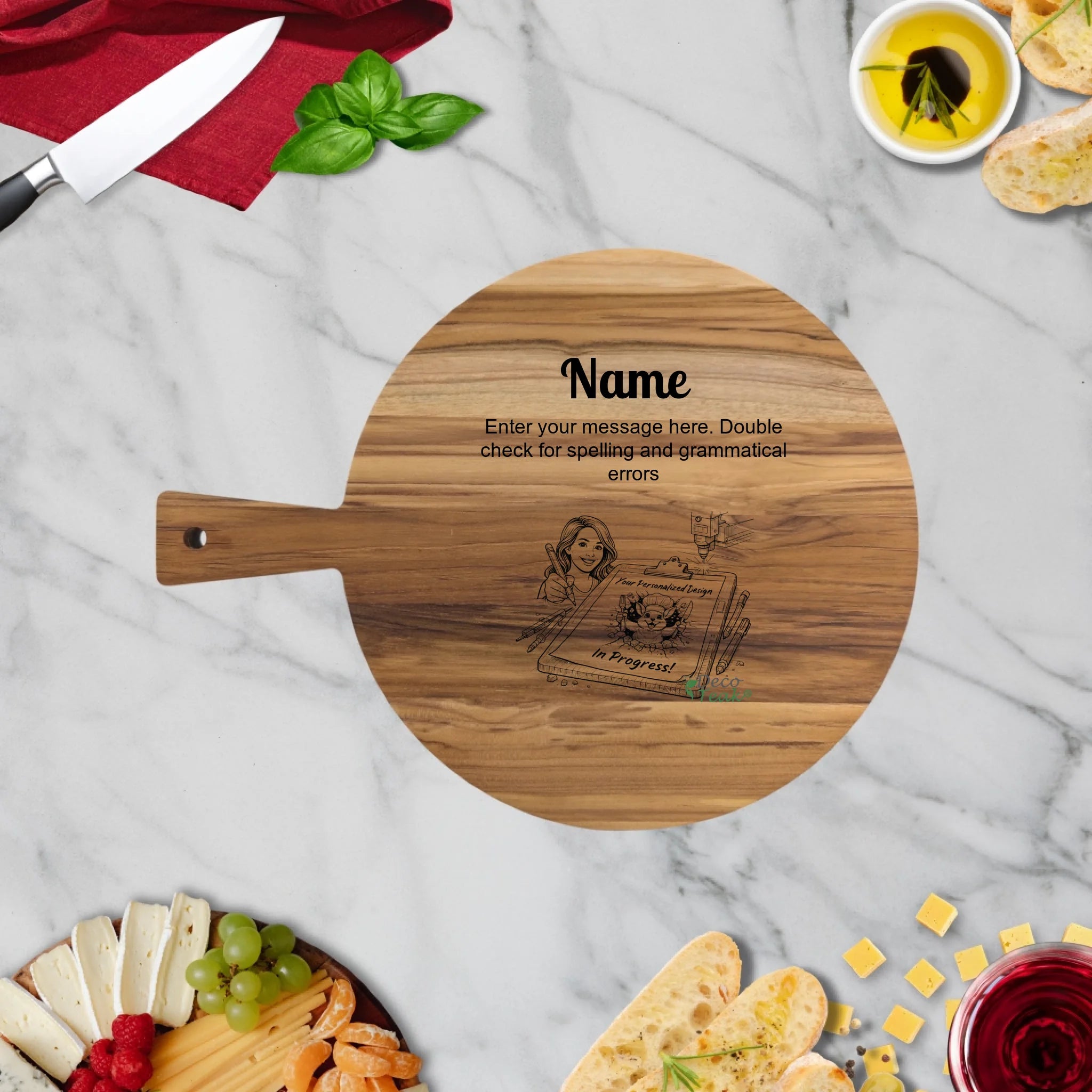 CBT12CH Serving Side Flat Mockup