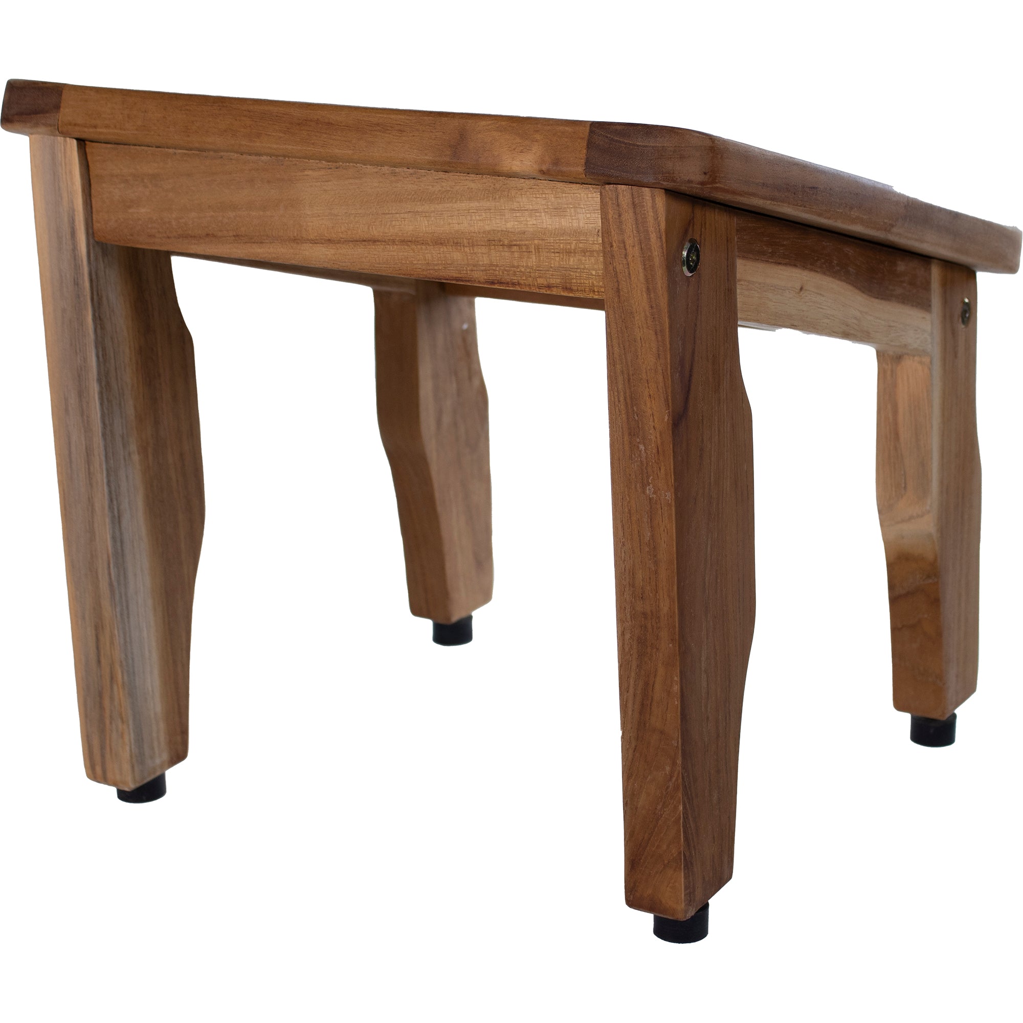 EcoDecors® Eleganto® 12” Teak Bathroom Shaving Foot Rest