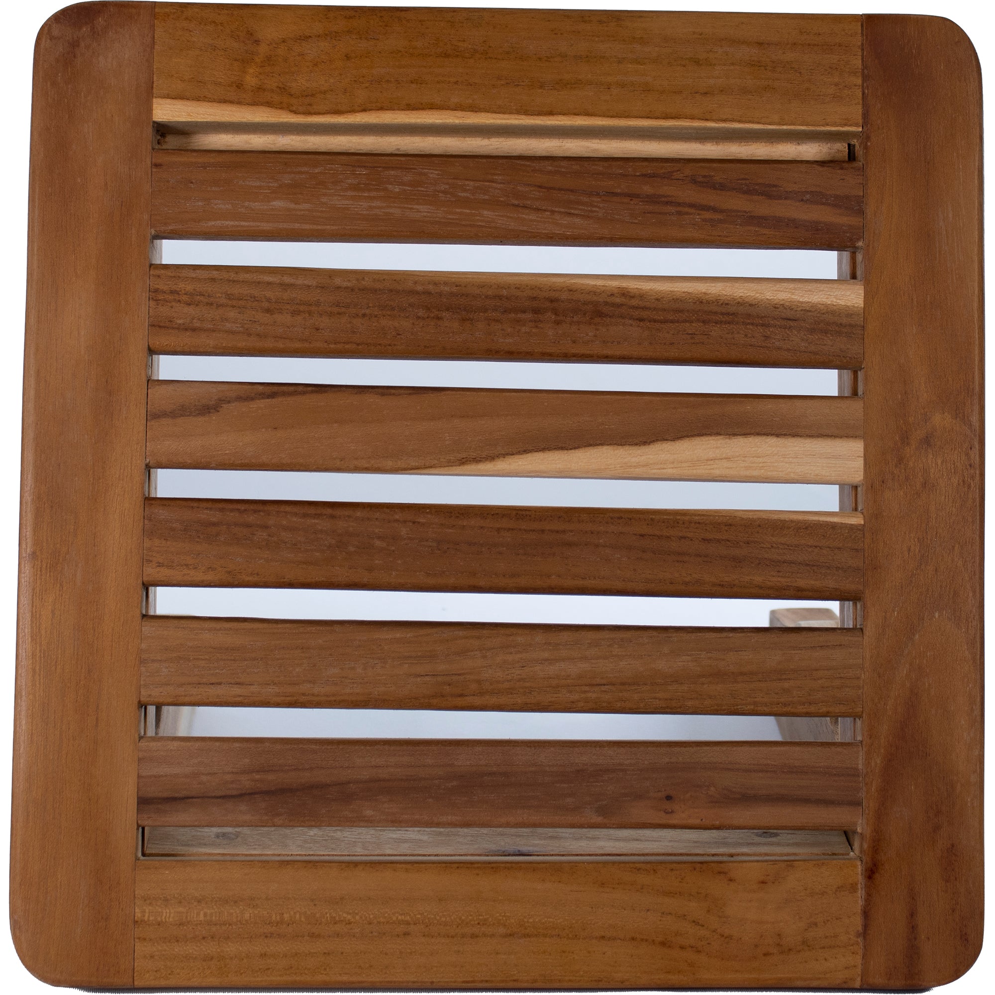EcoDecors® Eleganto® 12” Teak Bathroom Shaving Foot Rest