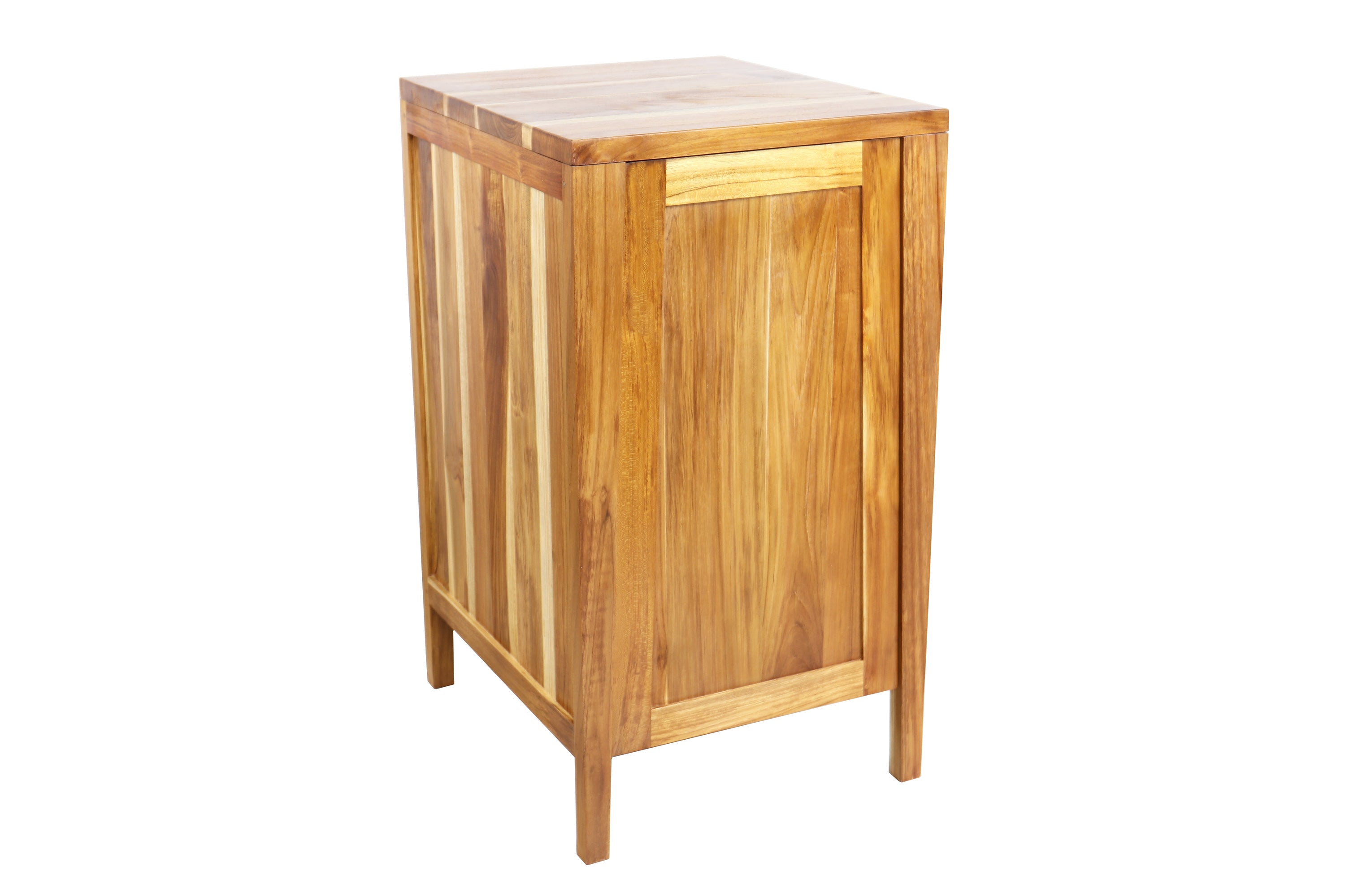 EcoDecors® Signifiacado® 18”L Modular Compact Side Vanity with Door in EarthyTeak Finish