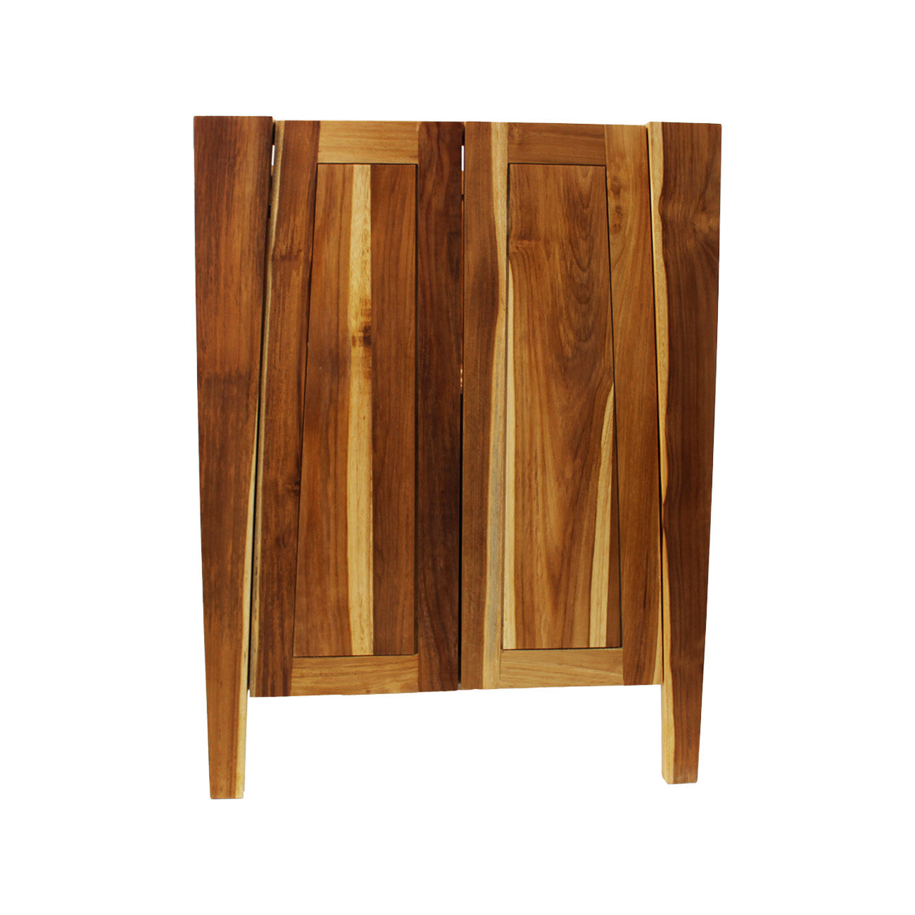 EcoDecors® Significado® 24" Teak Wood Free Standing Bathroom Vanity in EarthyTeak Finish