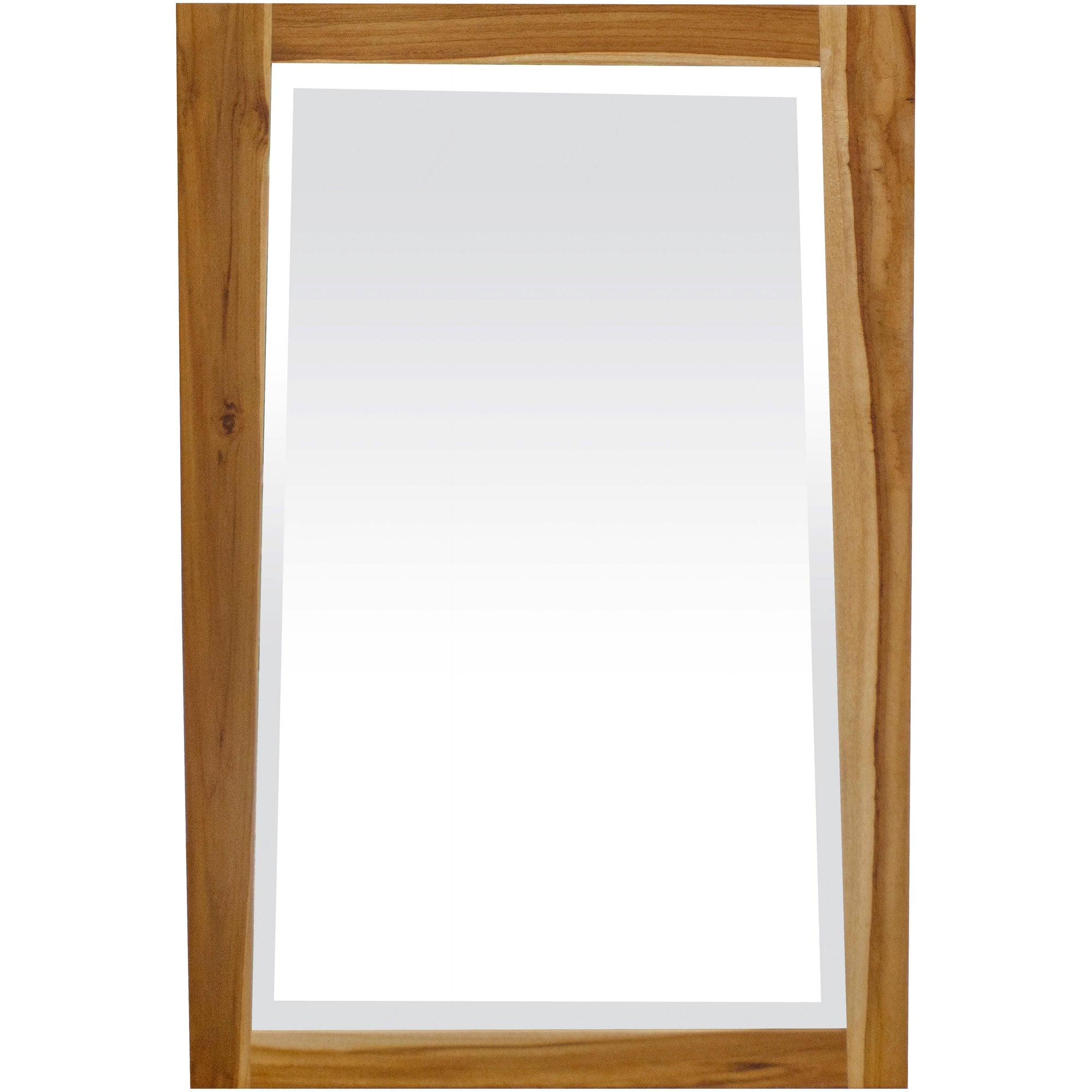 Significado® 30" Teak Wood Bathroom Vanity -  Signifiacado® 12”L Modular Compact Side Vanity with Shelves - Significado® 24" x 35" Teak Wood Wall Mirror