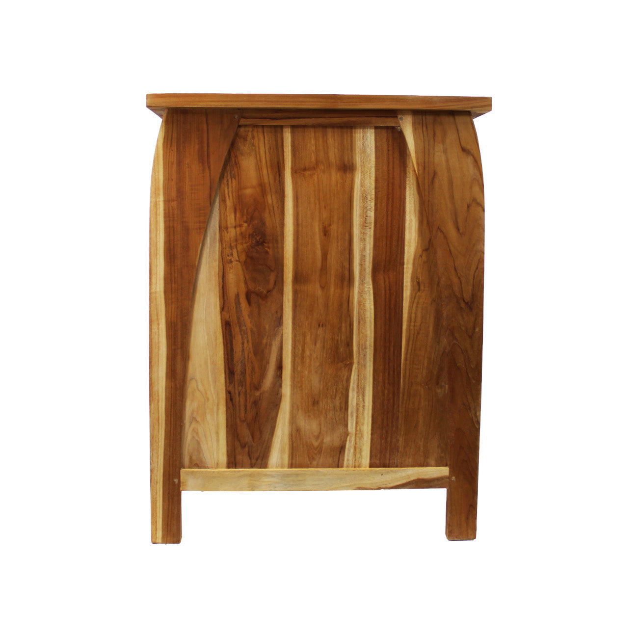 EcoDecors® Tranquility® 24" Teak Wood Free Standing Bathroom Vanity in EarthyTeak Finish