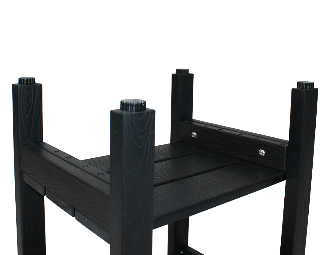 Shower discount bench black