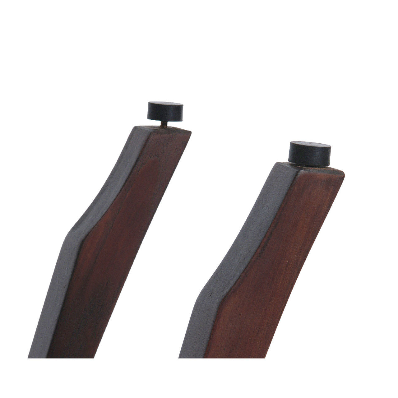 DecoTeak® Satori® 24" Teak Wood Shower Bench with Shelf in Woodland Brown Finish