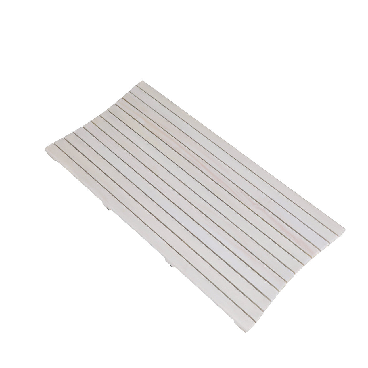 CoastalVogue® Eleganto® 40” Floor Mat in a White Driftwood Finish