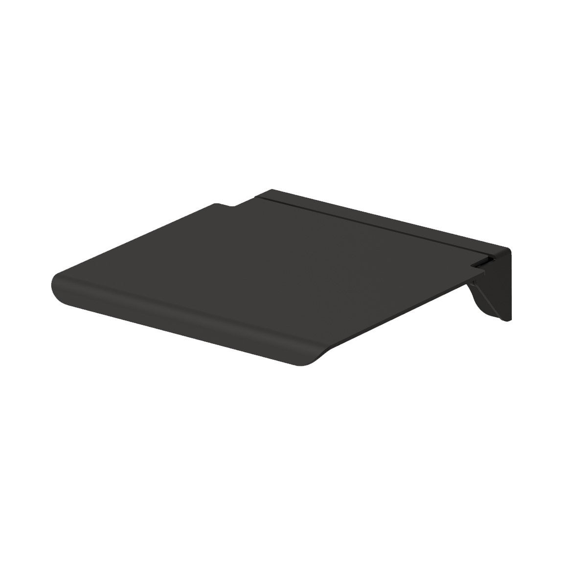 ADA Compliant Black Folding Shower Seat 15 x 15 Inches | Wall