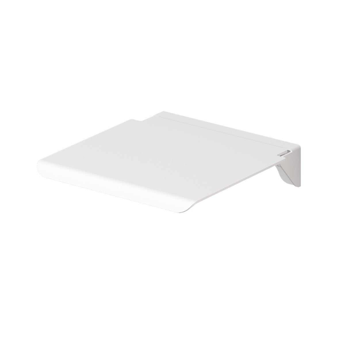 ADA Compliant White Folding Shower Seat 16 x 14 Inches