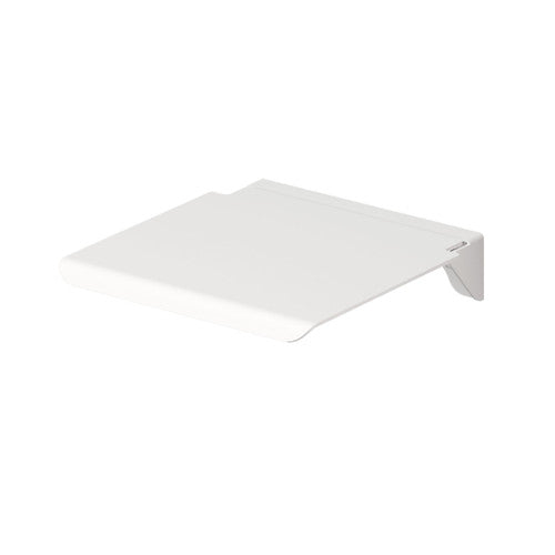 ADA Compliant White Folding Shower Seat 16 x 14 Inches