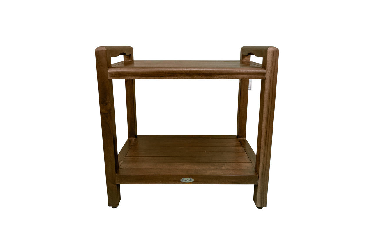 30 inch cheap teak shower bench