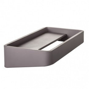 23.7" Purple Gray Fuzion™ Combo Shelf with Grab Bar